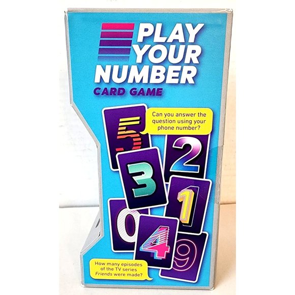 Play Your Number Family Trivia Card Game: Dial Up Some Fun by Ginger Fox NIB - Picture 7 of 8